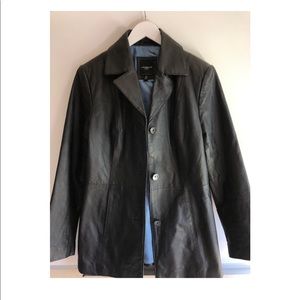 Genuine leather jacket Colebrook &Co black